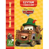 Czytam i naklejam. Strach ma wielkie oczy. Auta. Disney Pixar