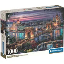 Puzzle 1000el Lights of Danube CLEMENTONI 37113 CLM
