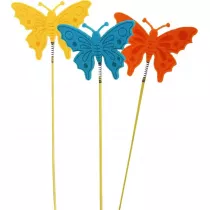 Arpex Ozdoba wielkanocna Motyl na piku YY3296