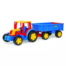 Gigant Traktor z przyczepk Wader