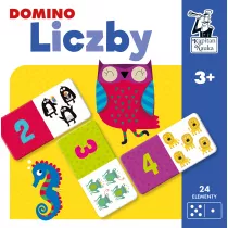 Kapitan Nauka. Domino. Liczby