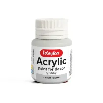 Ideyka Farba akrylowa jasnoszara 20ml