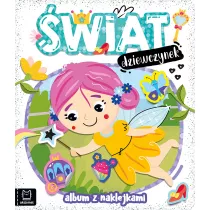 wiat dziewczynek. Album z naklejkami