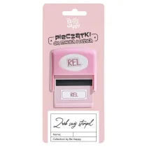 Be-Happy Gifts Piecz�tka z napisem - Rel