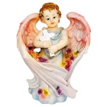 Figurka Anio� r�owy z krzy�em 18cm