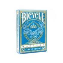 Bicycle Masters Legacy, karty do gry, niebieskie