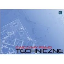 Interdruk wiczymy pismo techniczne A4 10 szt.