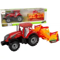 Traktor z kultywatorem na nap�d LeanToys