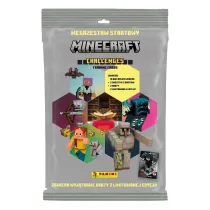 Panini Album kolekcjonera +2 saszetki +2 karty Minecraft