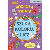Szukaj, koloruj i licz. Dookoa wiata