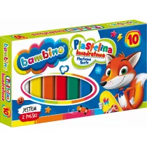 St. Majewski Plastelina kwadratowa Bambino 10x18g