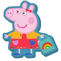 KIDS EUROSWAN Poduszka Peppa Pig 30x30cm PP17035