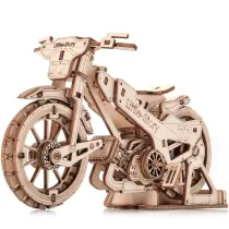 Puzzle drewniane 3D - Motocykl �u�lowy Little-Story