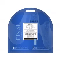 Marion Professional Final Control zabieg laminowania do w�os�w pozbawionych blasku maska z p�ynn� kreatyn� 20ml + Czepek utrzymujacy ciep�o 20 ml