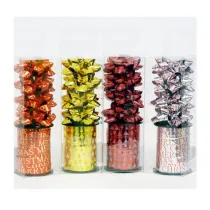 Rozeta 4 szt ze wstk mix