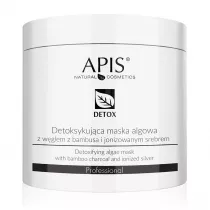 Apis Detox detoksykujca maska algowa z wglem z bambusa i jonizowanym srebrem 200 g