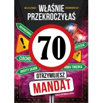 Armin Style KARNET URODZINY 70 B6 Z KOP AS GM-1274 FOL