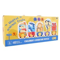 Puzzle dla dzieci edukacyjne poci�g Pro Kids
