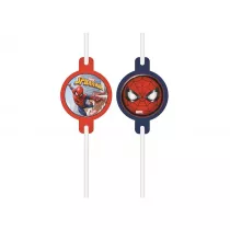 Procos Rurki papierowe z medalionem Spiderman