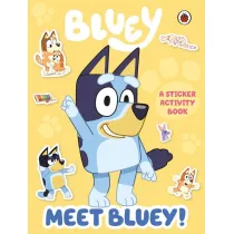 Bluey. Meet Bluey! Sticker Activity Book wer. angielska