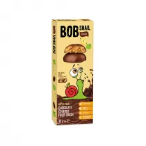 Bob Snail Przekska choco jabko - gruszka w mlecznej czekoladzie belgijskiej 30 g