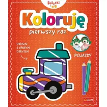 Koloruj pierwszy raz. Pojazdy
