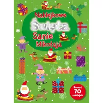 Naklejkowe wita. Sanie Mikoaja