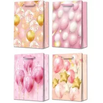W&k Torebka prezentowa M Balony