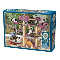 Puzzle 500 Drapak dla kota G3 Cobble Hill