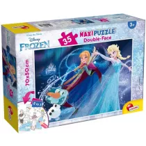 Puzzle dwustronne 35 el. Supermaxi. Frozen Lisciani