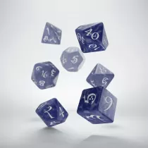 Komplet Koci RPG Classic Dice Set - Kobaltowo-biay Q-Workshop