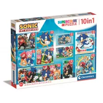 Puzzle 10w1 Super Kolor Sonic Clementoni