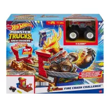 Hot Wheels Monster Trucks Ognista demolka HNB90 Mattel