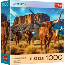 Puzzle 1000 USA Collection: Longhorns TREFL
