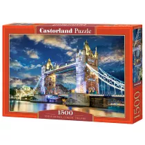 Puzzle 1500 el. Tower Bridge, London, England Castorland