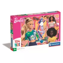 Puzzle 104 Super Kolor Barbie Clementoni