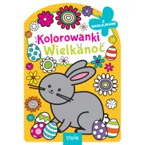 Kolorowanka z wykrojnikiem. Wielkanoc. Kolorowanka z wykrojnikiem