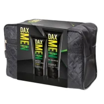 Dax Men Zestaw Men �el do mycia 3w1 + koj�cy balsam po goleniu + kosmetyczka 180 ml + 100 ml