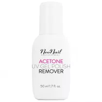 NeoNail Acetone UV Gel Polish Remover zmywacz do lakieru hybrydowego 50 ml