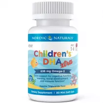 Nordic Naturals Childrens DHA Xtra 636 mg Suplement diety 90 kaps.