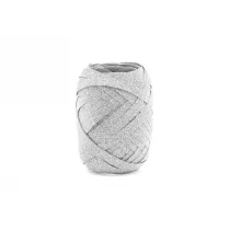 PartyDeco Wst��ka plastikowa srebrna 5 mm/10m