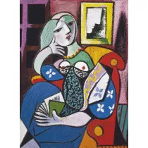 Puzzle 1000 el. Kobieta z ksik, Picasso Piatnik