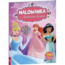 Disney Ksiniczka. Malowanka z diamencikami
