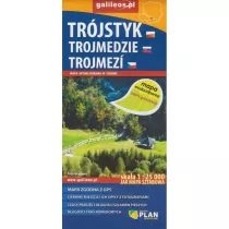 Mapa wodoodporna -Tr�jstyk/Trojmedzie/Trojmezi