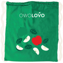 Owolovo Worek-plecak jabłko zielony GRATIS