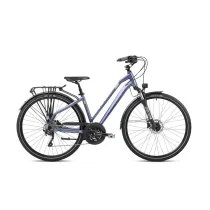 Romet Rower trekkingowy GAZELA 9 fioletowo-zoty 17 M