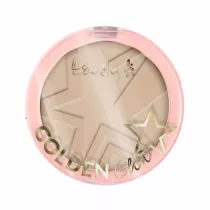 Lovely Golden Glow puder do konturowania twarzy 2 Light Beige 10 g