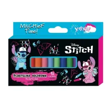 Plastelina Stitch Black 12 kolor�w