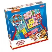 Lotto, Domino, Memo -  Psi Patrol 3w1 Tactic