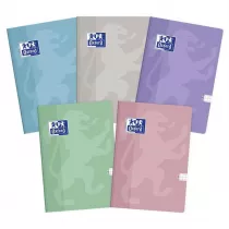 Oxford Brulion B5 Touch Pastel kratka 60 kartek 5 szt.